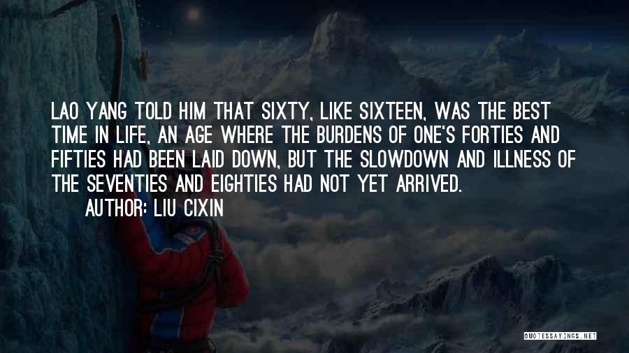 Burdens Of Life Quotes By Liu Cixin