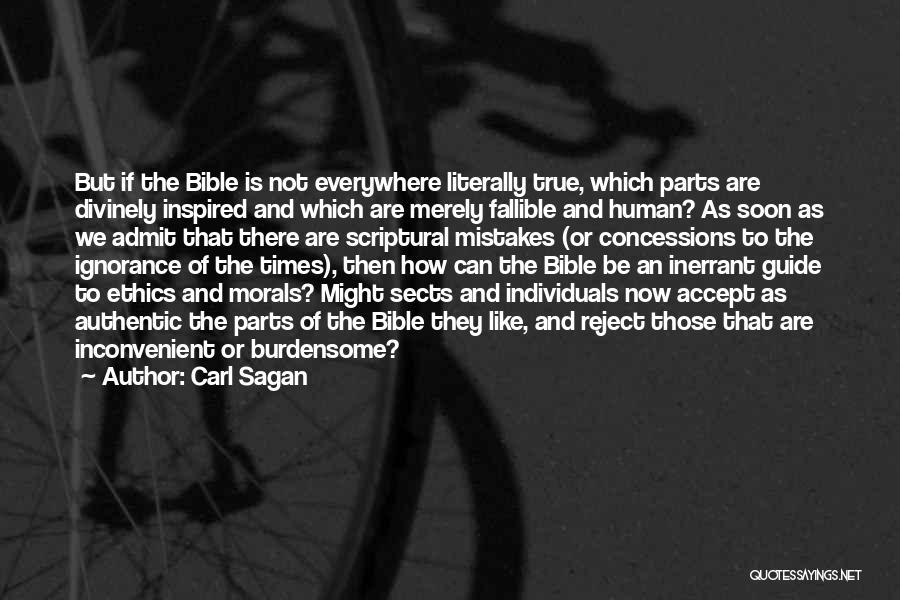 Burdensome Quotes By Carl Sagan