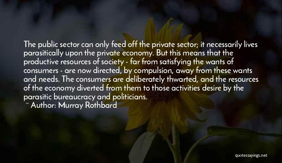 Bureaucracy Quotes By Murray Rothbard