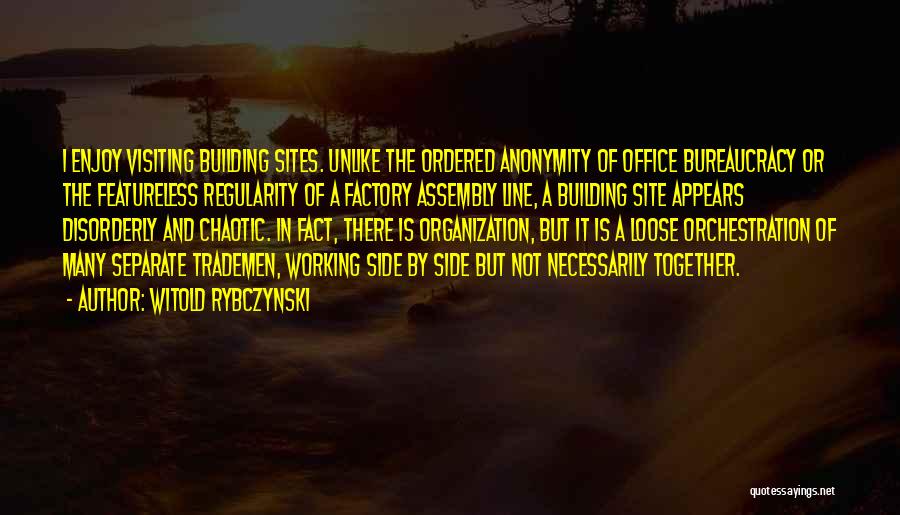 Bureaucracy Quotes By Witold Rybczynski