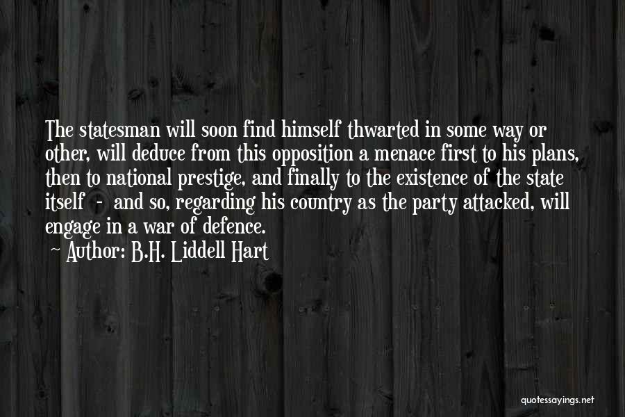 Burfoot State Quotes By B.H. Liddell Hart