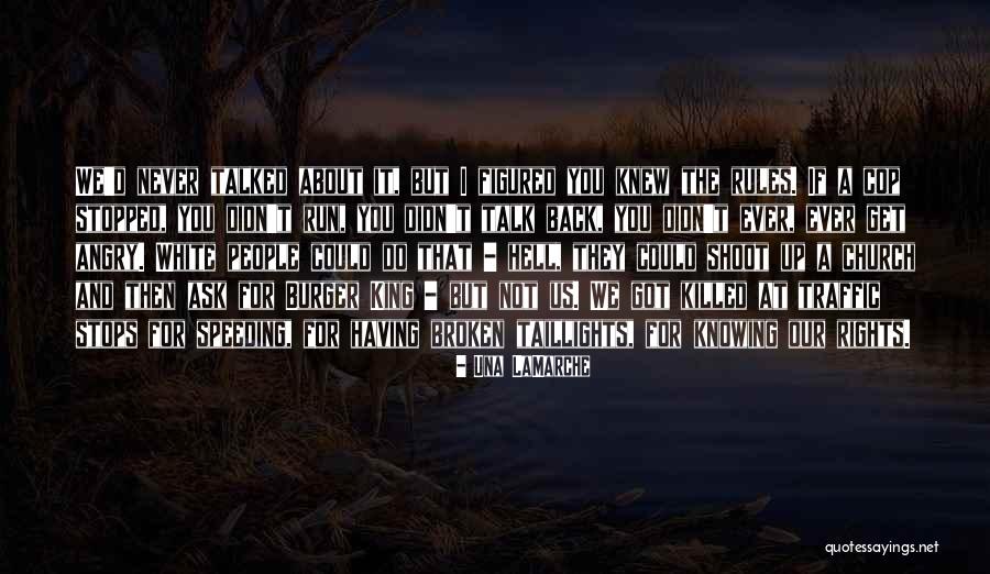 Burger King Quotes By Una LaMarche Burger King Quotes By Una LaMarche