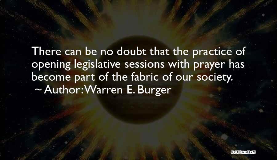 Burger Quotes By Warren E. Burger