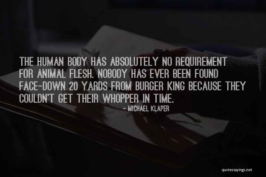 Burger Time Quotes By Michael Klaper Burger Time Quotes By Michael Klaper
