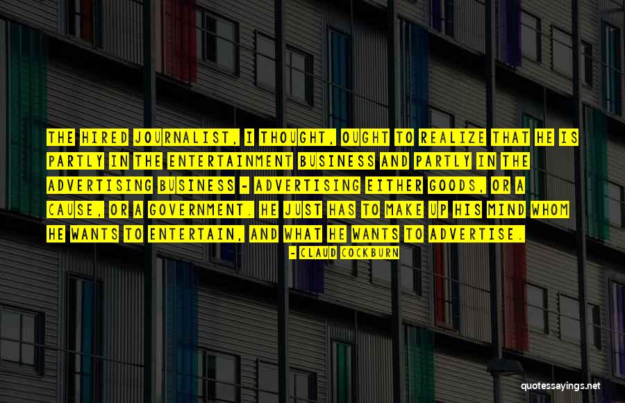 Burglary 2nd Quotes By Claud Cockburn Burglary 2nd Quotes By Claud Cockburn