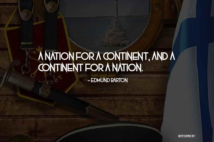 Burgs Io Quotes By Edmund Barton Burgs Io Quotes By Edmund Barton