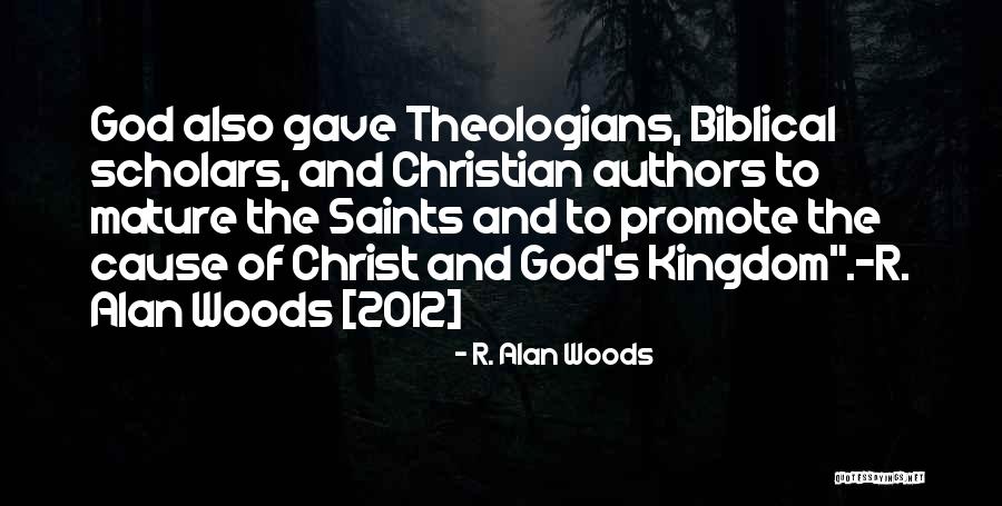 Burgstahler 2009 Quotes By R. Alan Woods Burgstahler 2009 Quotes By R. Alan Woods