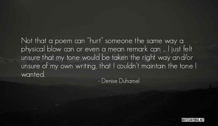 Burgwaldschule Quotes By Denise Duhamel Burgwaldschule Quotes By Denise Duhamel