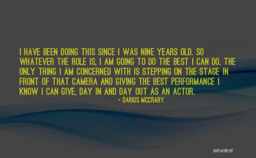Burhanettin Bulut Quotes By Darius McCrary