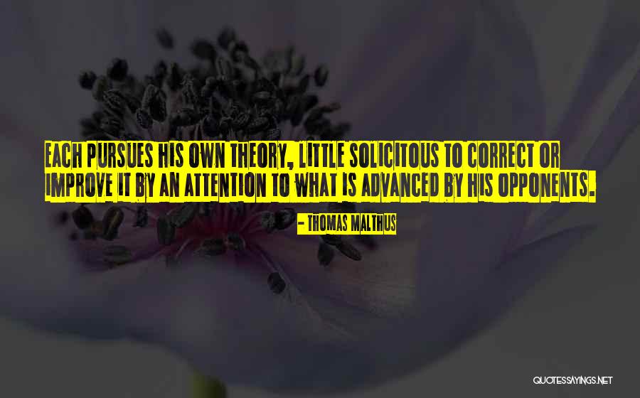 Burhanettin Uysal Quotes By Thomas Malthus Burhanettin Uysal Quotes By Thomas Malthus