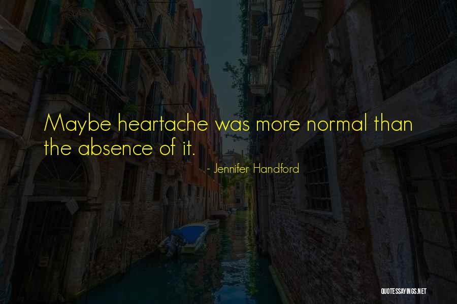 Buri Kismat Quotes By Jennifer Handford