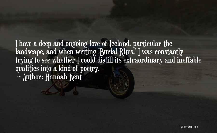 Burial Rites Quotes By Hannah Kent