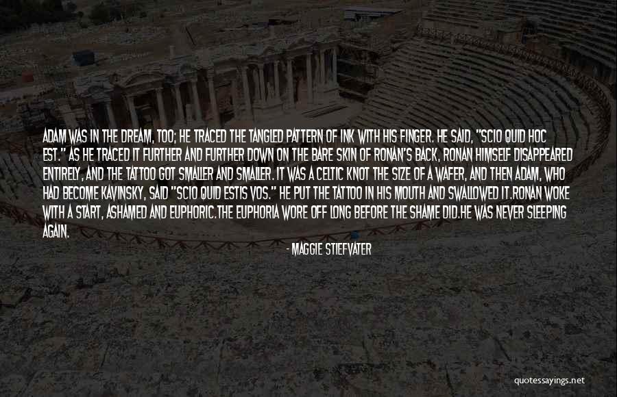 Buried Acceptance Quotes By Maggie Stiefvater Buried Acceptance Quotes By Maggie Stiefvater
