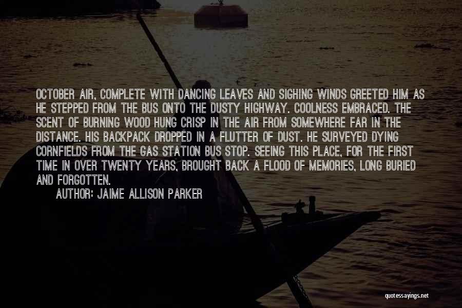 Buried Past Quotes By Jaime Allison Parker