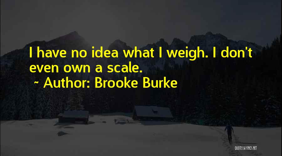 Burke Quotes By Brooke Burke