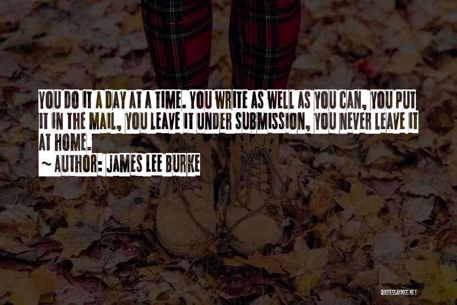 Burke Quotes By James Lee Burke