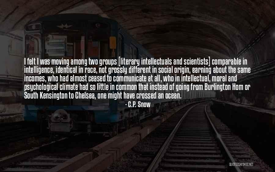 Burlington Quotes By C.P. Snow Burlington Quotes By C.P. Snow