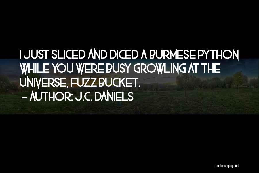 Burmese Python Quotes By J.C. Daniels