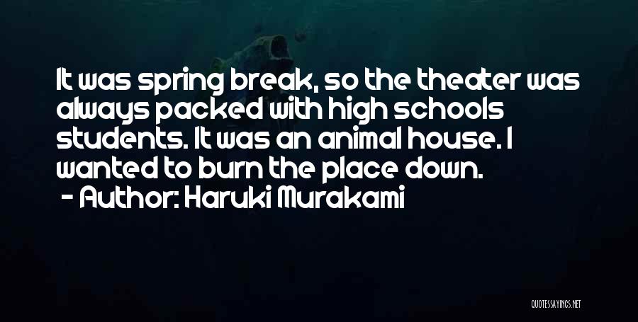 Burn Break Up Quotes By Haruki Murakami