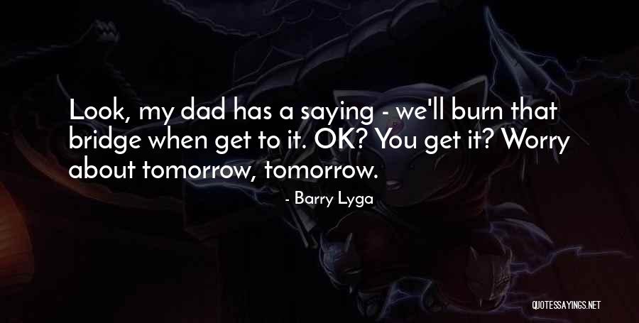 Burn Bridge Quotes By Barry Lyga Burn Bridge Quotes By Barry Lyga