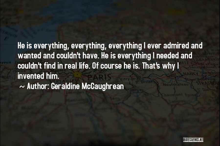 Burn Detroit Fire Quotes By Geraldine McCaughrean