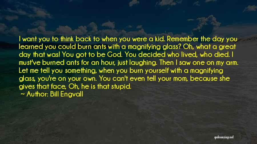 Burn For You Quotes By Bill Engvall