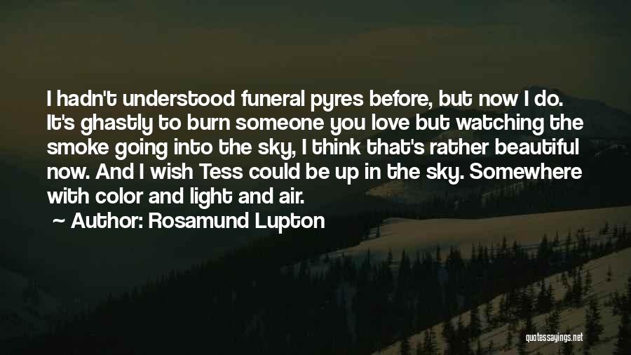 Burn Up Quotes By Rosamund Lupton