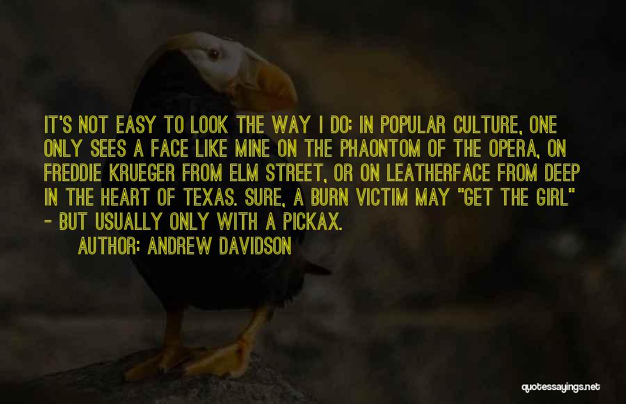 Burn Victim Quotes By Andrew Davidson