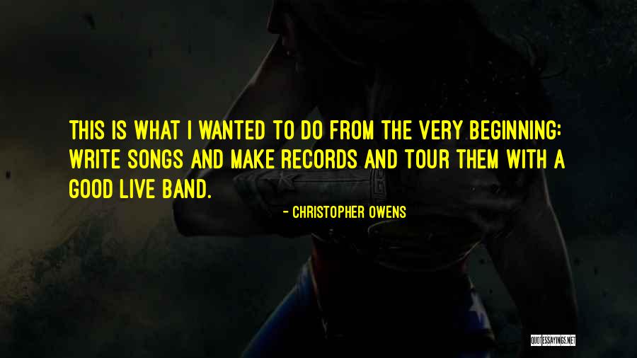 Burnard Quotes By Christopher Owens Burnard Quotes By Christopher Owens