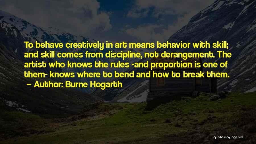 Burne Hogarth Quotes 949194