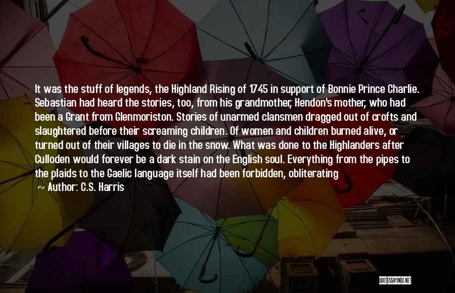 Burned Alive Quotes By C.S. Harris