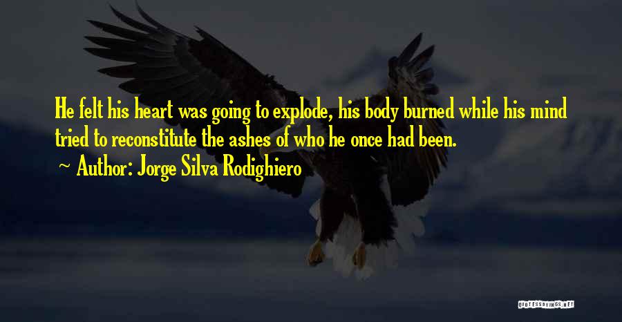 Burned Once Quotes By Jorge Silva Rodighiero