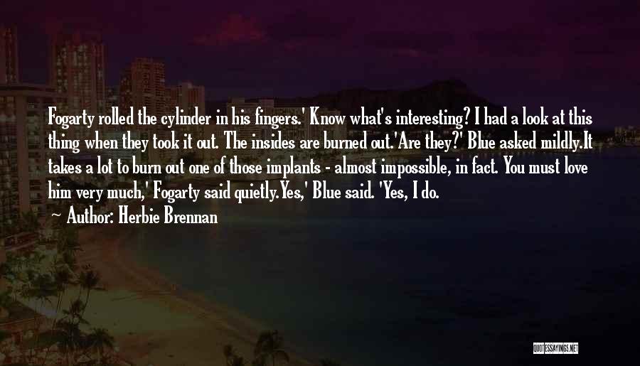 Burned Out Quotes By Herbie Brennan