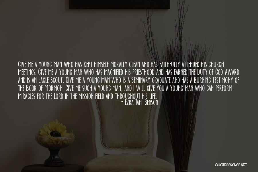 Burning God Quotes By Ezra Taft Benson Burning God Quotes By Ezra Taft Benson