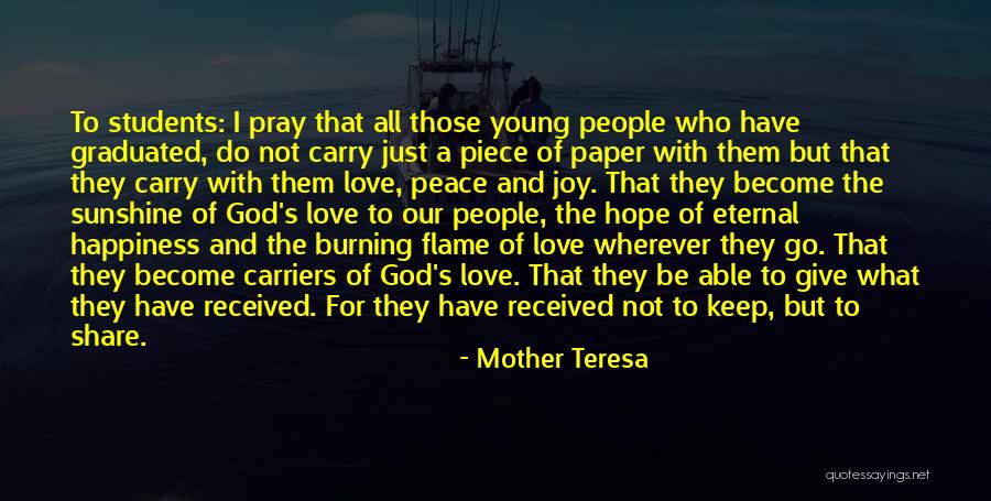 Burning God Quotes By Mother Teresa Burning God Quotes By Mother Teresa
