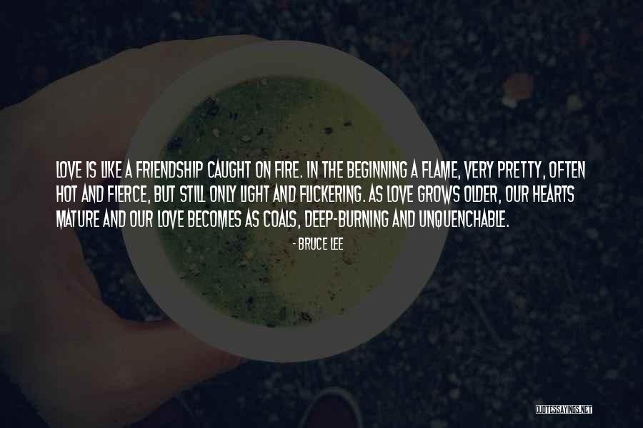 Burning Love Quotes By Bruce Lee Burning Love Quotes By Bruce Lee