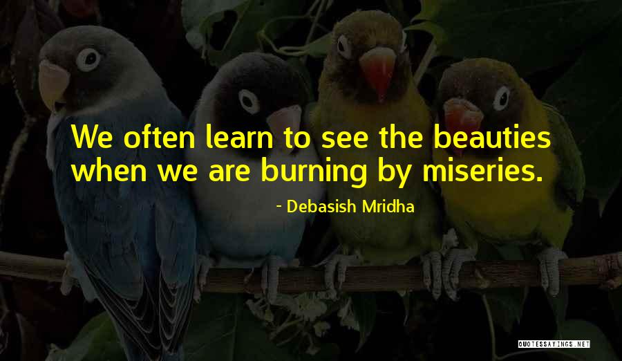 Burning Love Quotes By Debasish Mridha