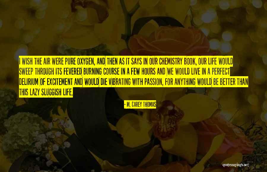 Burning Passion Quotes By M. Carey Thomas Burning Passion Quotes By M. Carey Thomas