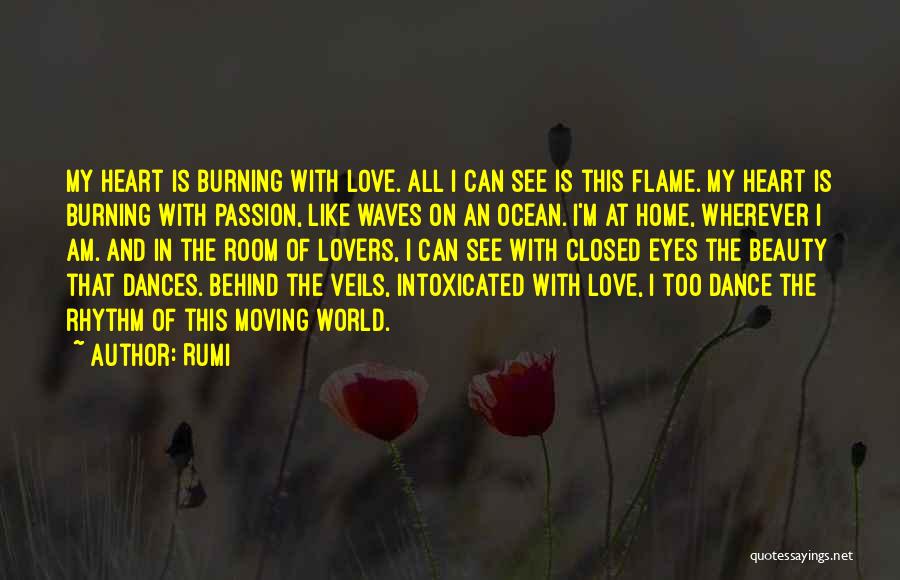 Burning Passion Quotes By Rumi