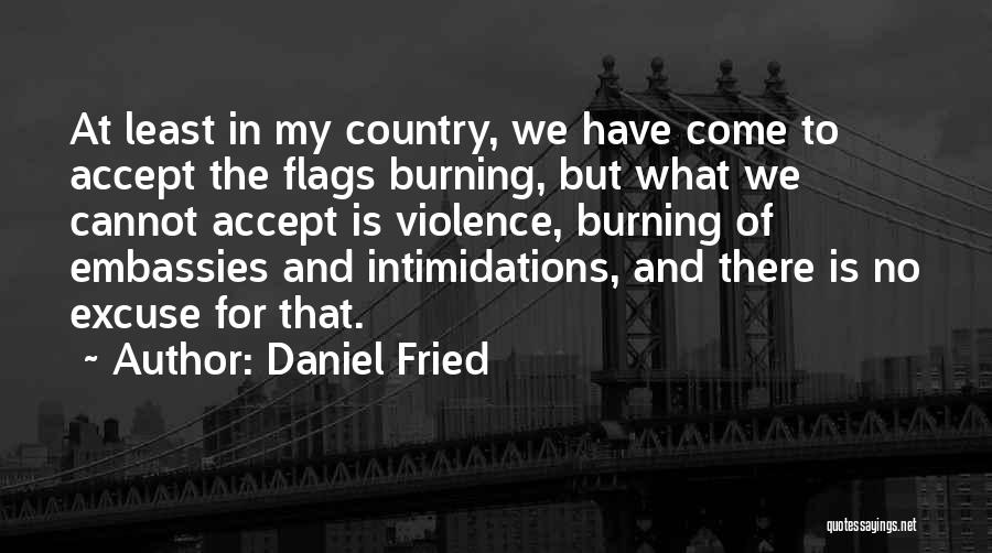 Burning Quotes By Daniel Fried