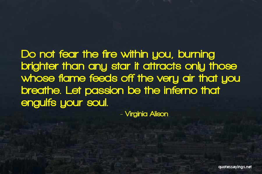 Burning Soul Quotes By Virginia Alison Burning Soul Quotes By Virginia Alison