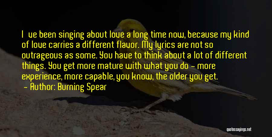 Burning Spear Lyrics Quotes By Burning Spear