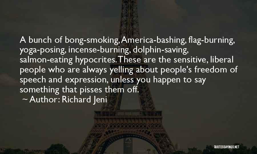 Burning The Flag Quotes By Richard Jeni