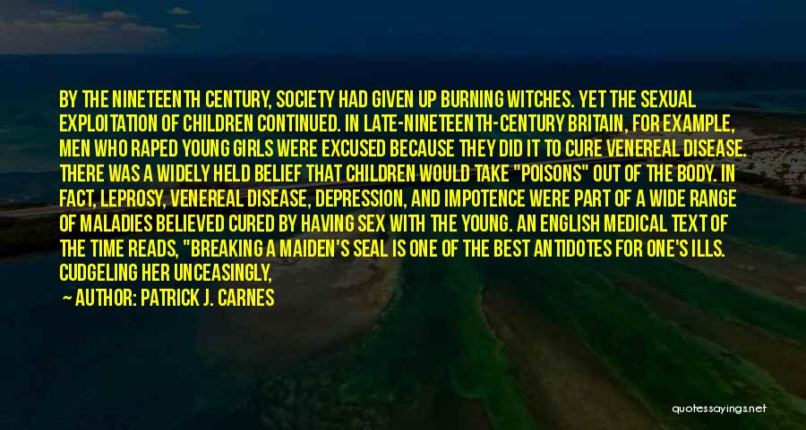 Burning Witches Quotes By Patrick J. Carnes