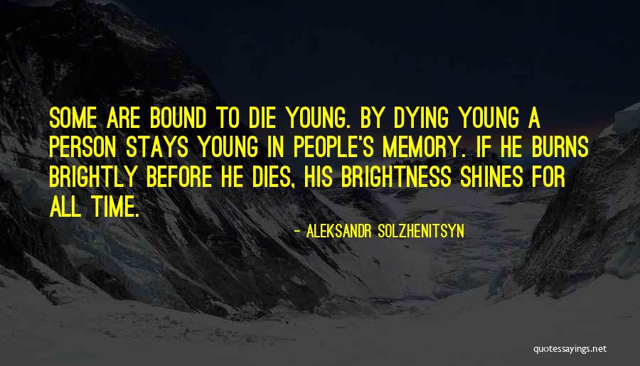 Burns Quotes By Aleksandr Solzhenitsyn