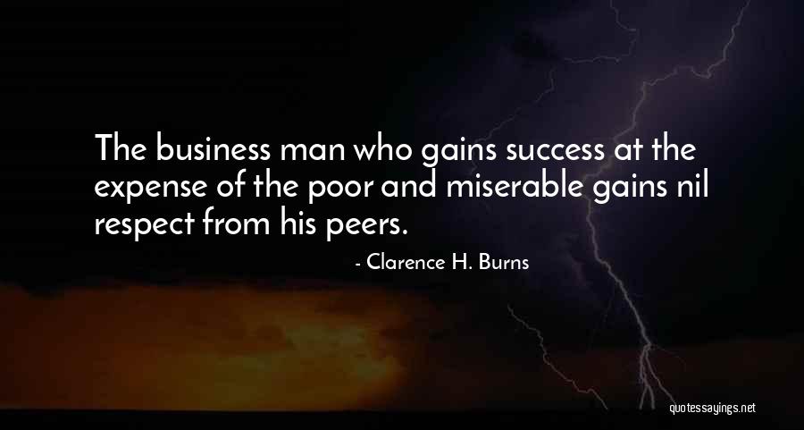 Burns Quotes By Clarence H. Burns