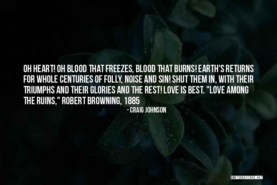 Burns Quotes By Craig Johnson