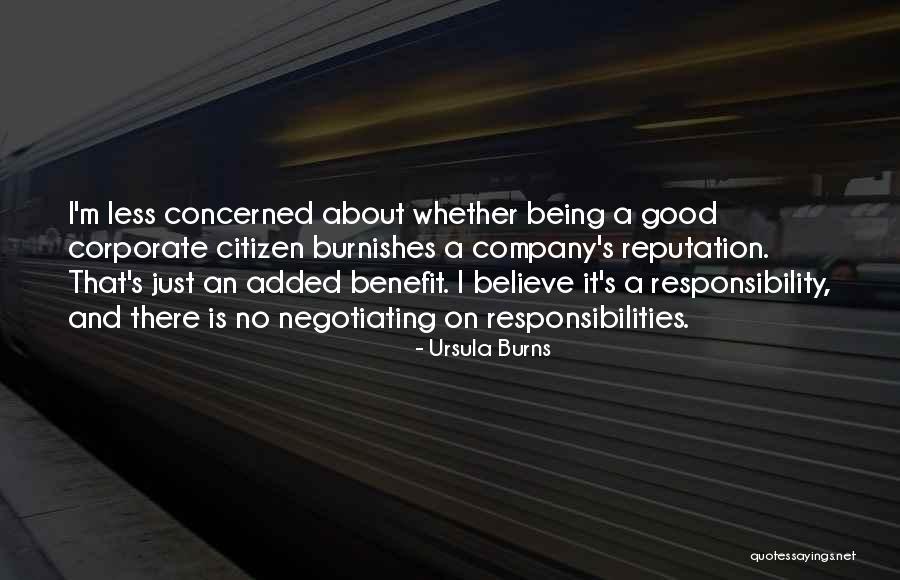 Burns Quotes By Ursula Burns