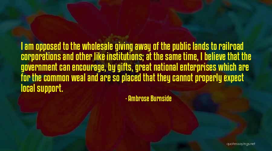 Burnside Quotes By Ambrose Burnside Burnside Quotes By Ambrose Burnside