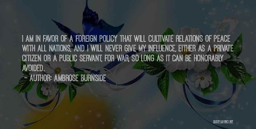 Burnside Quotes By Ambrose Burnside